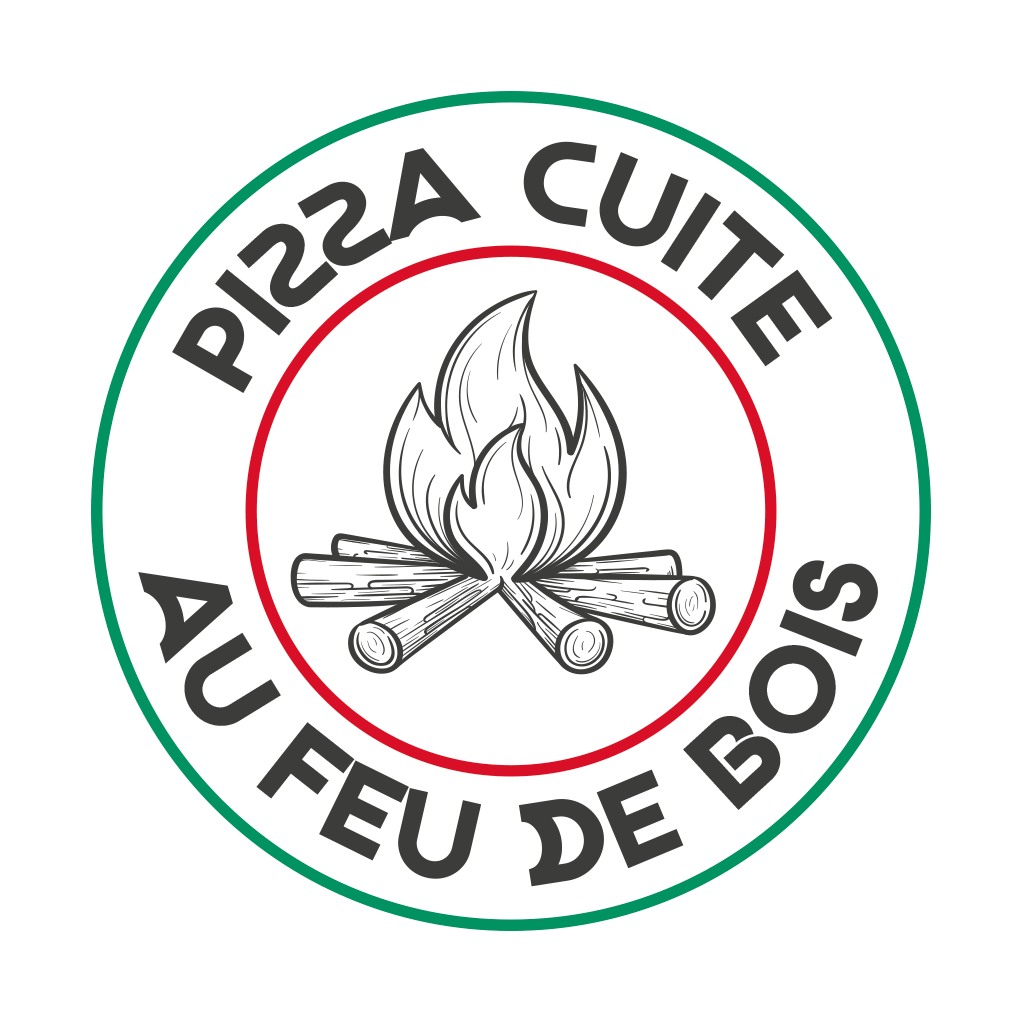 Pizza cuite au feu de bois